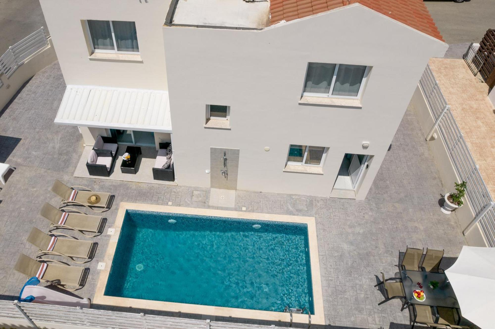 Dafni Villa Ekaterina 3 bdrm Protaras Exteriör bild