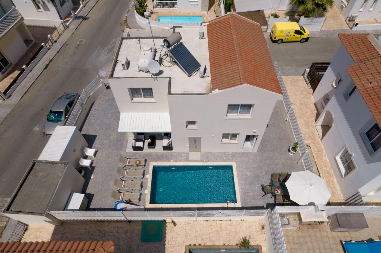 Dafni Villa Ekaterina 3 bdrm Protaras Exteriör bild