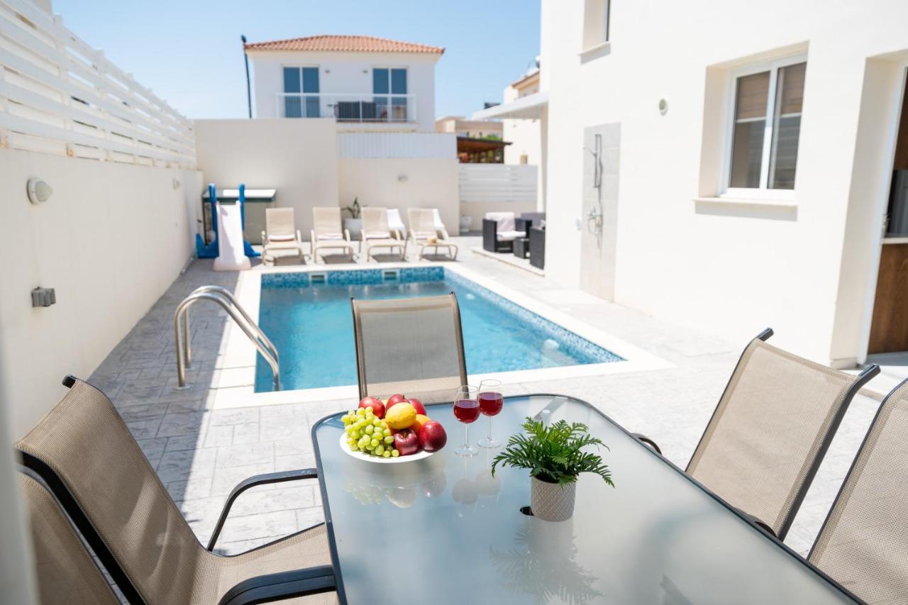 Dafni Villa Ekaterina 3 bdrm Protaras Exteriör bild